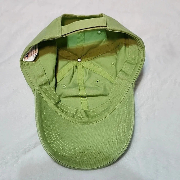 2007 Sturgis Green Baseball Hat Cap | Flames Logo | Cameo Brand | One Size - Picture 4 of 6